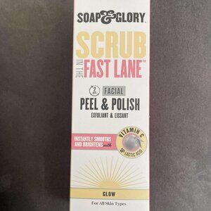 Soap & Glory Scrub In The Fast Lane 2 Minute Facial Peel & Polish - 3.3 fl oz